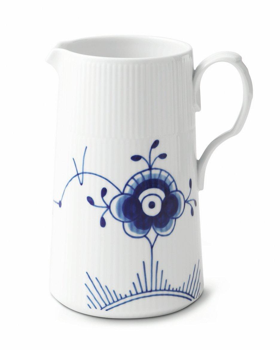 

Королевский Копенгаген Синий Рифленый Мега Кувшин 1500 мл Свадебный Подарок 1023877 [Официальный Импорт] белый