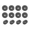 Side Cover Grommets Single Side Rubber Washers for Motorcycles Set of 2