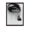 Stylish Eye Stylish Eye, 40X50 Cm, Gold Aluminum Frame, 230 Gsm Matte Paper