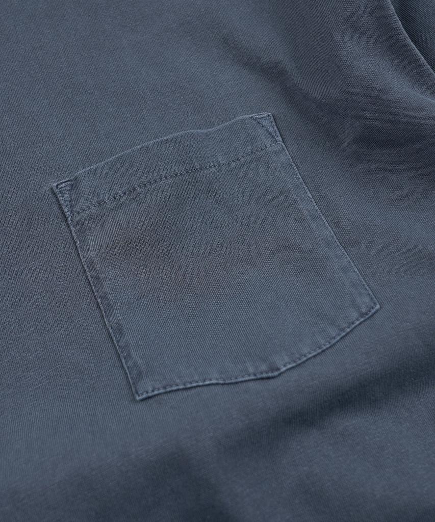 FRIZMWORKS Pigment Pocket Long Sleeve Tee _ Blue