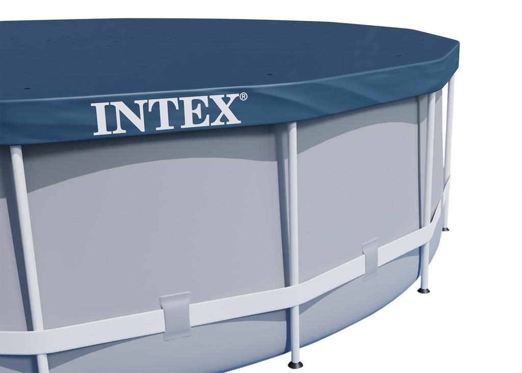 Frame Garden Pool 305 X 76 Cm 15-In-1 Intex 26702 + Bubble Machine For Free