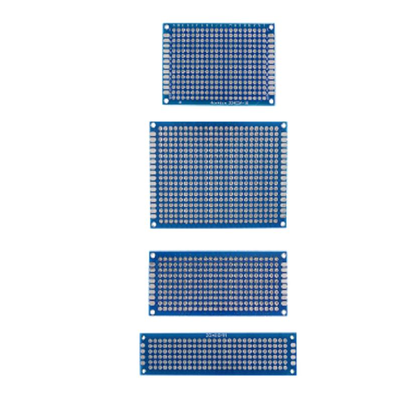 5/10PCS PCB Board Prototype Board Blue 3x7cm 4x6cm 5x7cm 7x9cm Double Sided Circuit Boards DIY Electronic Kit