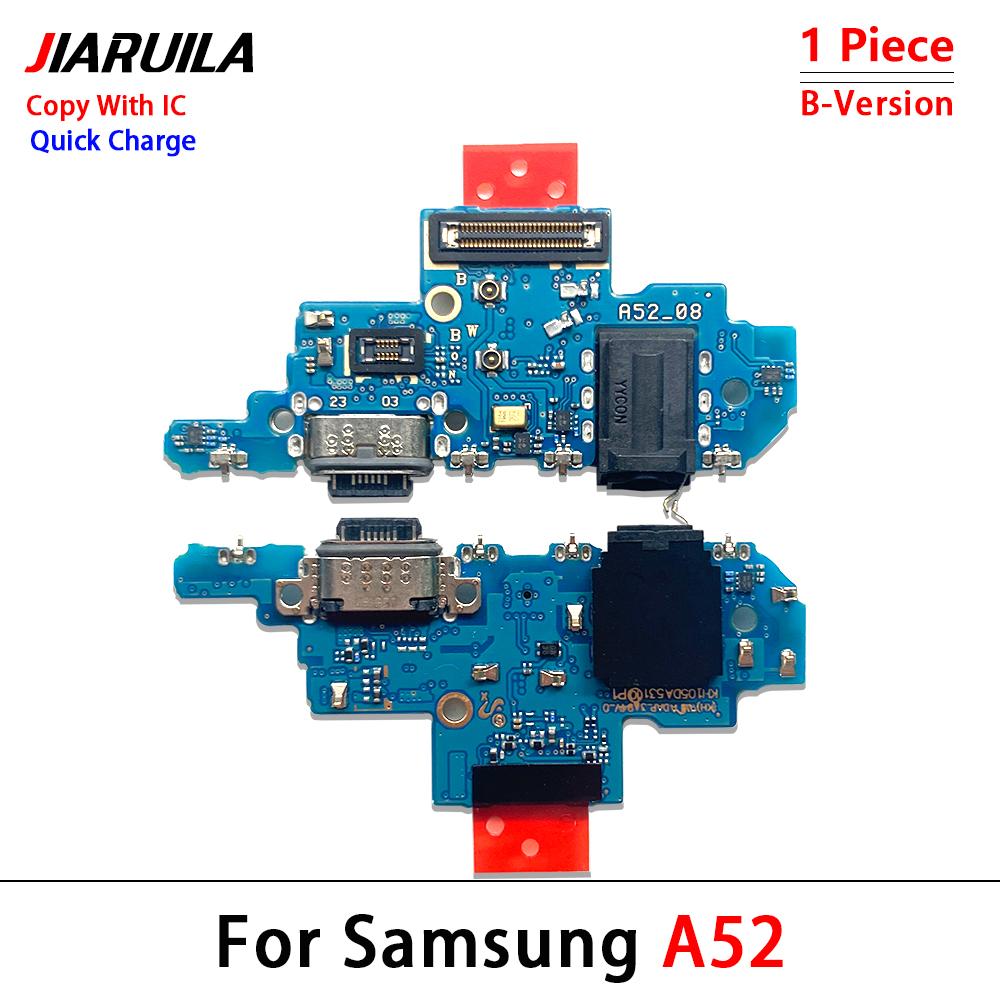 Per Samsung A13 A23 A33 A53 A52 A72 A14 A24 A34 A54 4G 5G Porta di Ricarica USB Connettore Dock Caricatore Scheda con Cavo Flessibile Micro