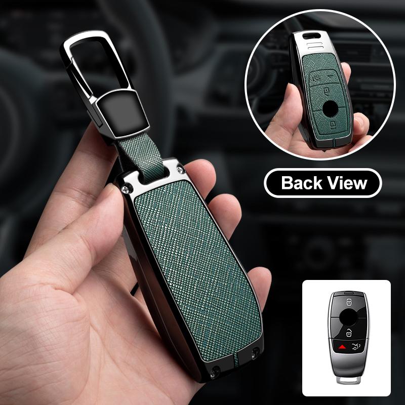 3/4 Button Zinc Alloy Car Key Cover Case For Mercedes-Benz A220 E63S Amg E-Class Gle 350 4Matic E300 E400 E43 W213