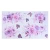 Art Decals Wall Stickers Kitchen Living Room Shop Bedroom 1 Set Of Butterfly Decor Decoration Flower PVC Purple