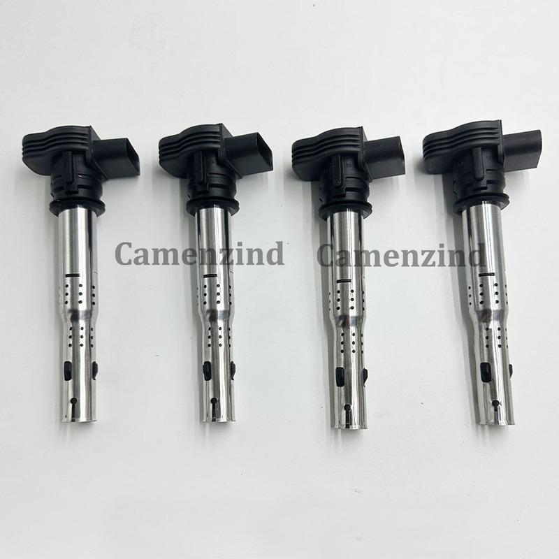 4Pcs Ignition Coil UF575 07K905715F 06E905115E 06E905115 07K905715G 07K905715 for A-udi TT A3 A4 Q5 V-W Golf Jetta Passat Rabbit