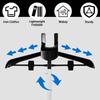 Stojak na parownicę do ubrań 84-160 cm Regulowana wysokość Stojak na ubrania do parownicy Obracany Składany Stojący Wieszak na ubrania do domu