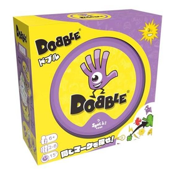 Hobby Japan Dobble (2023 Edition) Japanese Version (for 2-8 players 15 minutes suitable ages 6 up) Board Game