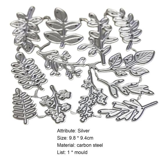 Embossing Stencil Anti-deform Easy Use Unique Leaf Pattern Craft DIY Cutting Die for Album