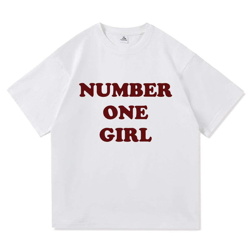 

Розе Новый Альбом Номер Один Девушка Одинаковая Футболка Женская Одежда Харадзюку Футболки Унисекс Высокое Качество Хлопок Графическая Одежда M