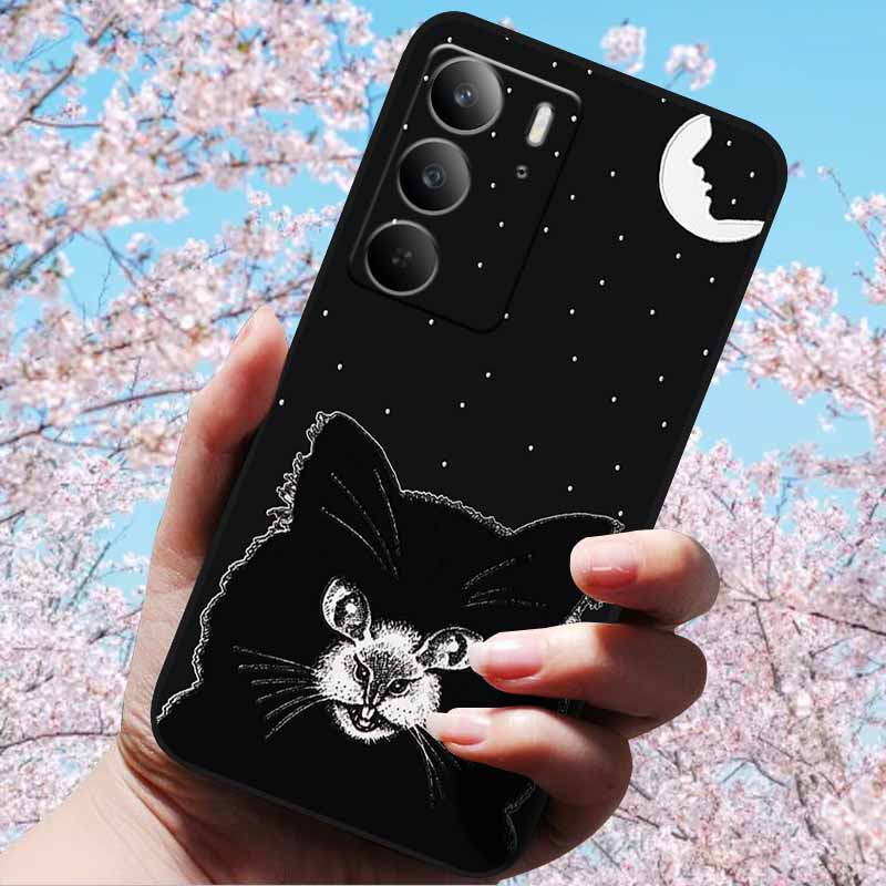 3D Relief Embossed Retro For Realme C75 4G Cases Soft Silicone Back Cover Case For Realme C75 4G 3D TPU Relief Cases 3D C75 c 75 Realme C75 4G