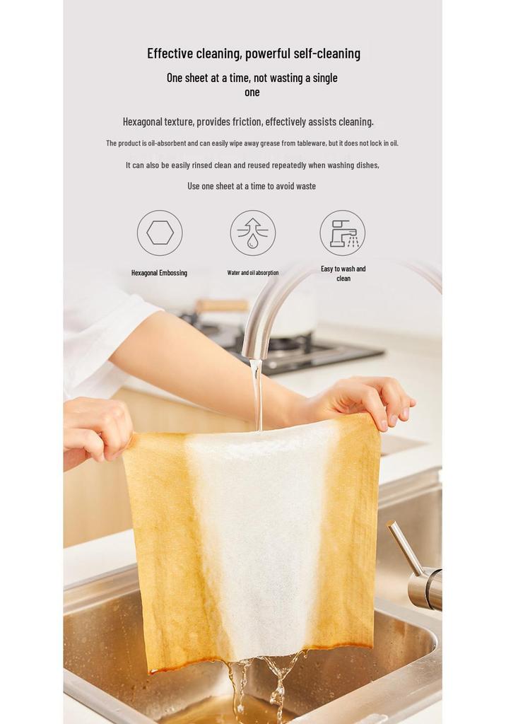 Efficient Dual-Use Kitchen Cleaning Paper Towels