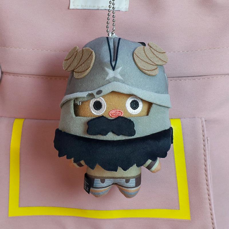 Delicious In Dungeon 10cm Mini Plush Doll Keychain Marcille Chilchuck Laios Cute Pendant Toy Gift