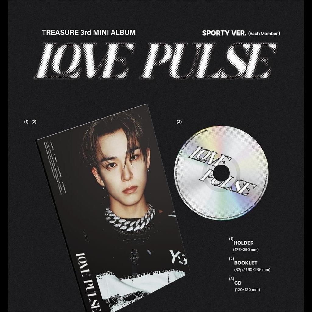 TREASURE [LOVE PULSE] SPORTY Ver.
