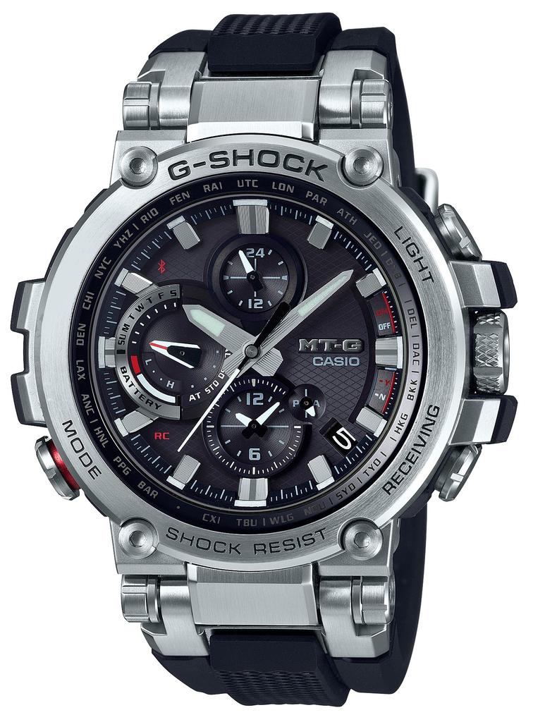 Casio Bluetooth Solar Watch Black G-Shock MT-G Radio-Controlled MTG-B1000-1AJF Men's