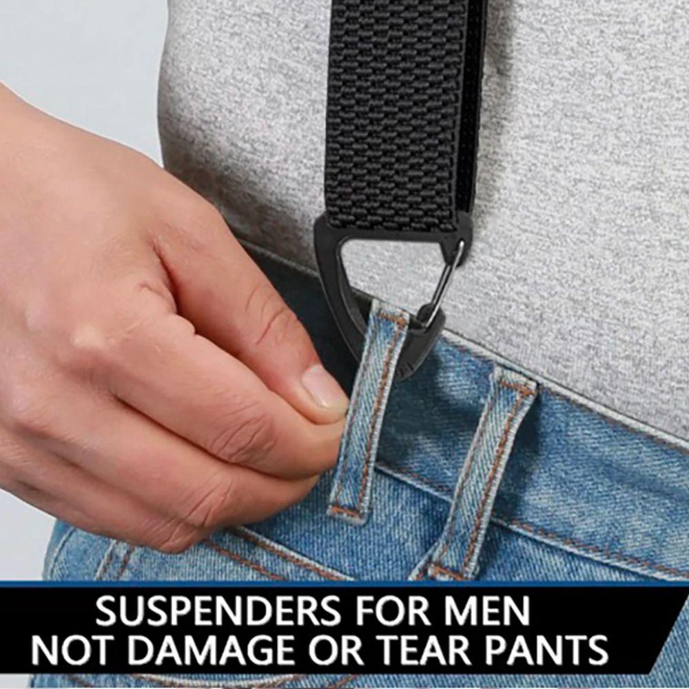 Adjustable Hidden Suspenders Y-Style Under Shirt Suspenders  for Wedding Suit Skirt