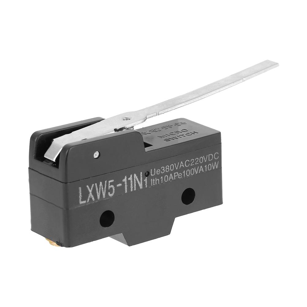 LXW5 11N1 3A Micro Limit Switch Long Lever Arm SPDT Snap Action CNC