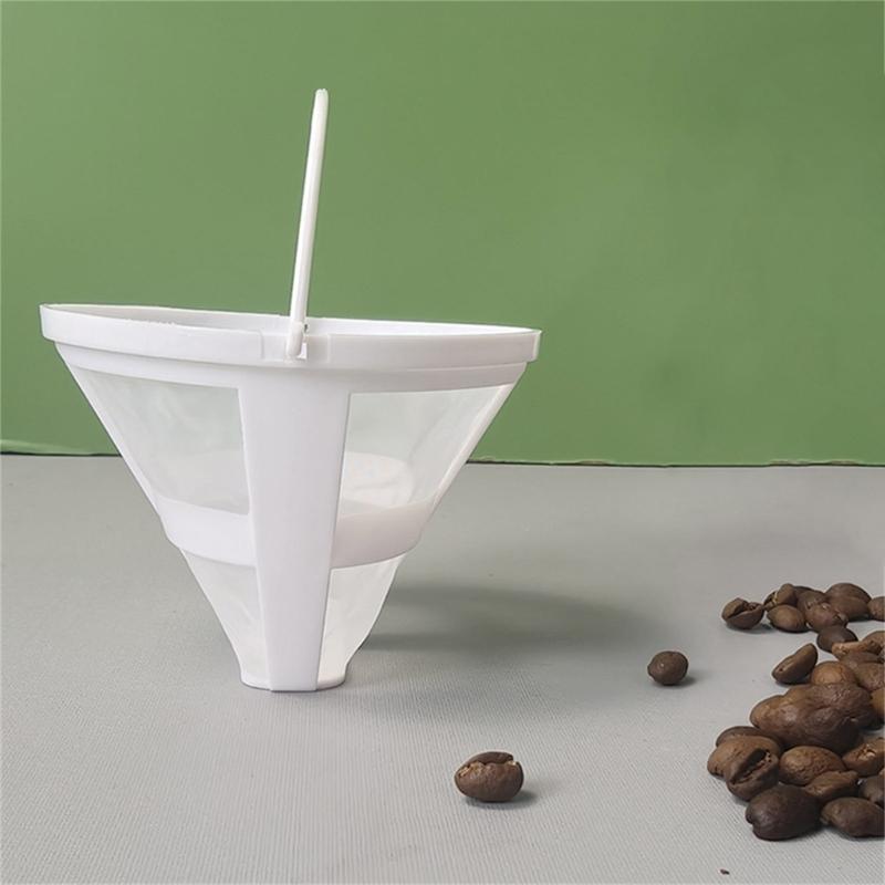 Set Of 4 Nylon Coffee Filters Permanent And Reusable Coffee Filter Strainer Tool For Home And Commercial Use