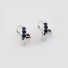 BLUE ORBIT EARRING