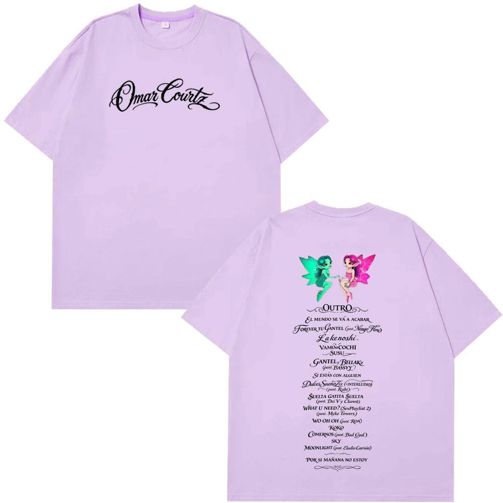 

Rapper Omar Courtz Fashion Print Tees Men Women Casual Hiphop Vintage Tshirts Shortsleeved Cotton Aesthetic Trendy Tshirts 3XL