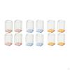 4 Pieces Acrylic Display Case Box Decorative Desktop Stackable Clear Storage