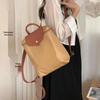 French Dragon Inlay Waterproof Nylon Backpack with Phone and ID Pocket - Women's Casual Street Style