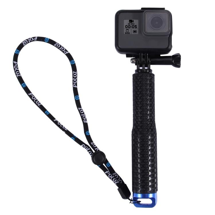 PULUZ Perche Monopode Extensible à Main pour GoPro, Insta360, DJI et Autres Caméras d'Action, Longueur: 19-49cm