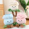 New Plant Series Rose Flower Plush Toys Soft Cartoon Pink Blue White  Dolls Home Decor Cute Baby Valentine's Day Gift For Girls
