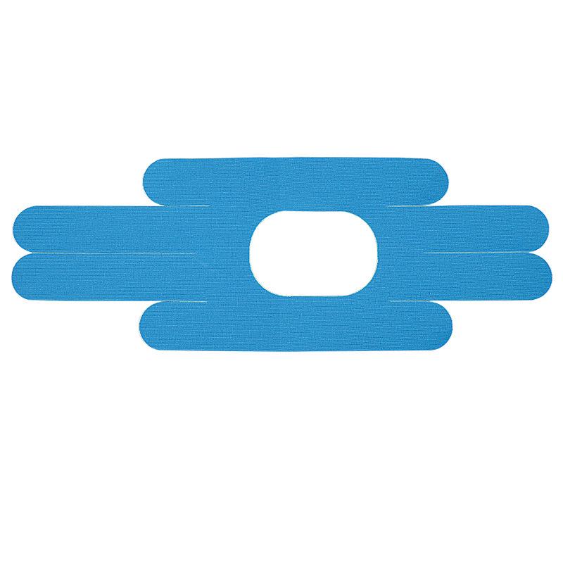 Large Elastic Knee Muscle Patch - Pre-cut Irregular Shape for Sports Support
