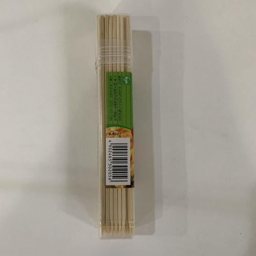 Yanagi Products Bamboo Skewers, 15cm, 75 Skewers In a Poly Container, for Yakitori, Vegetables, and Grilled Skewers, B-022