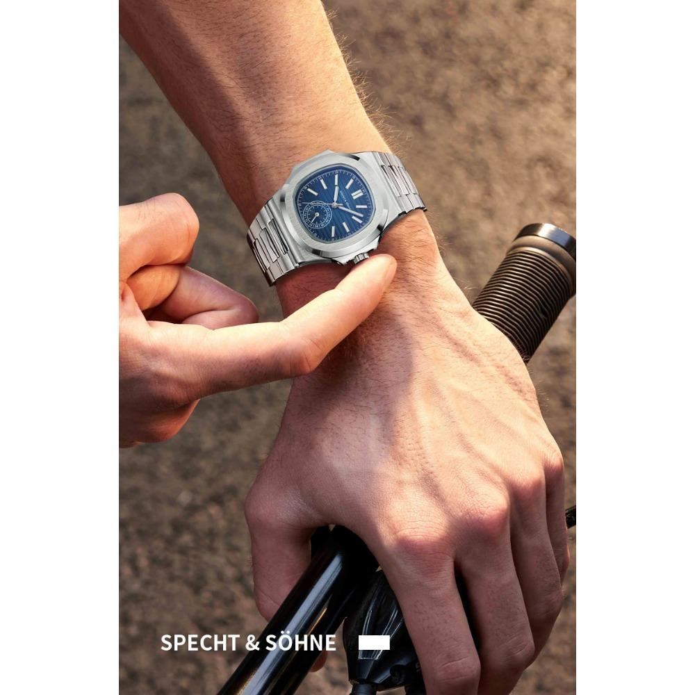 2025 Noutăți Ceasuri Specht & Söhne Classic 5980 Pentru Bărbați Ultra-subțire Oțel Cristal Safir Ceas Quartz Relogio Masculino