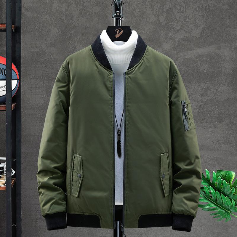 

Мужская куртка-пуховик, универсальная и теплая, новая куртка на осень и зиму, мужская бейсбольная форма американского модного бренда, мужской короткий стиль 2XL