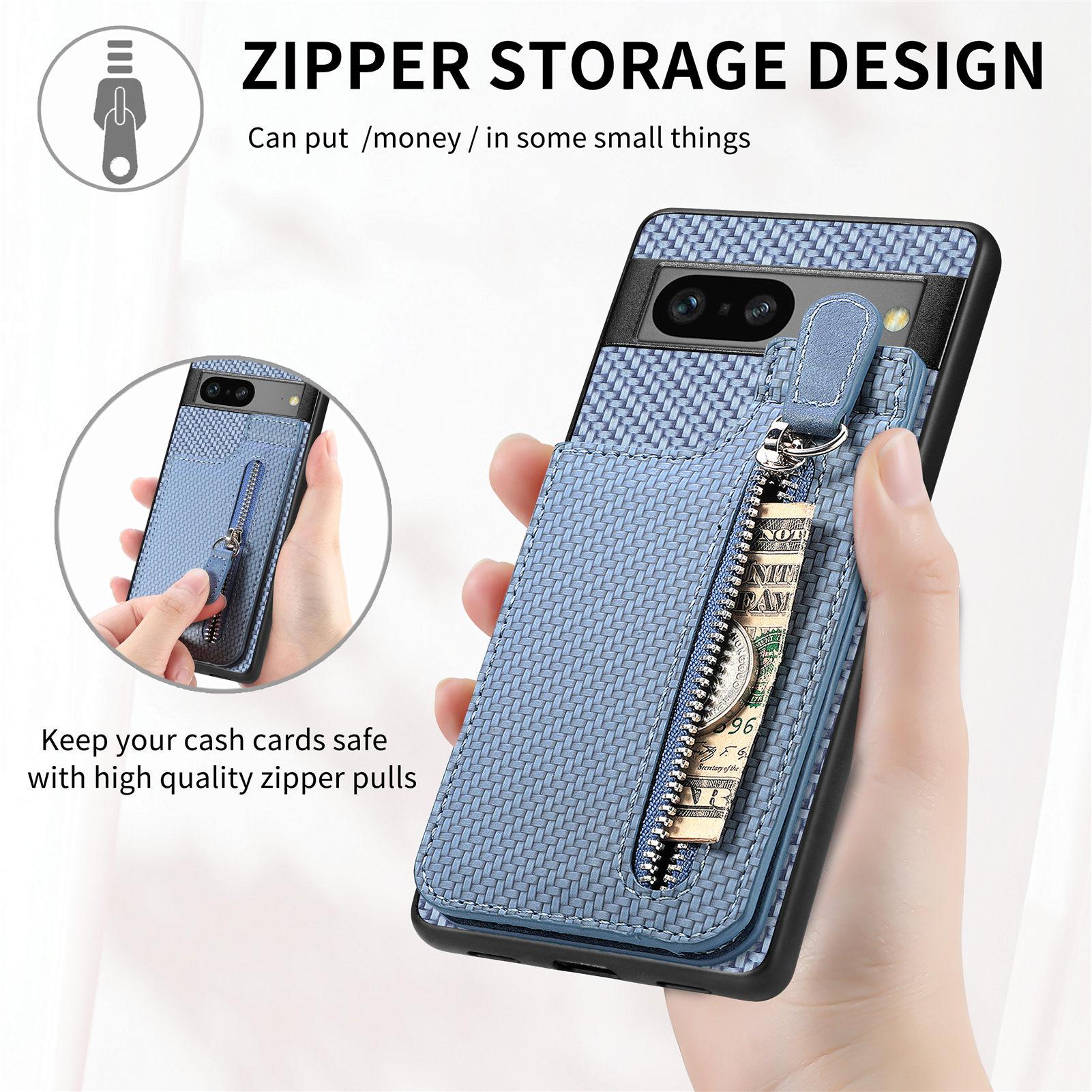 Étui à fermeture éclair pour Google Pixel 7 Pro - Avec 15 cartes - Avec sangle - Résistant aux chocs - En cuir - Poche zippée - Support magnétique - Rouge Étui à fermeture éclair pour Google Pixel 7 Pro - Avec 15 cartes - Avec sangle - Résistant aux chocs - En cuir - Poche zippée - Support magnétique - Rouge