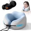 Memory Foam U Shaped Neck Pillow with Removable Washable Cover Support for Travel Sleeping Rest Home Office Car Use