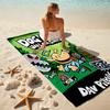 1pc DogMan2 Beach Towel, Comfortable and Thick, and Swimming/Bath/Picnic/Camping Towel, Suitable for Seaside Beaches