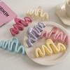New Colorful Jelly Wave Hair Claw Hairpin Women Girls Fashion Design Korean Sweet Simple Irregular Hair Clip Headwear