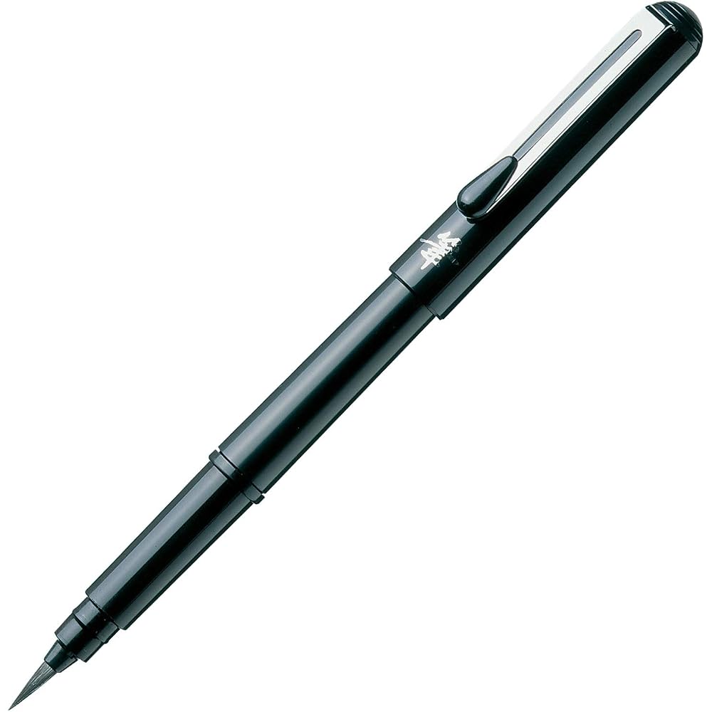 Pentel brush pen portable XGFKP-A medium black