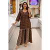 Women's Party Wear Kurti with Palazzo Set Pakisatni Party Wear Kurta Cord Set