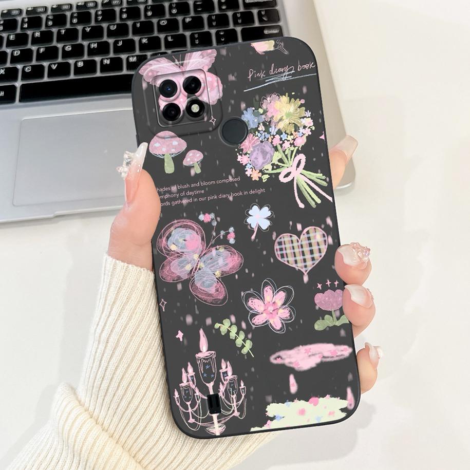 For Realme C21 RMX3201 Case Realme C25 Cover Popular Sunflower Soft Silicone Phone Case For Realme C25S C25Y C21Y C 21 C 25 Capa