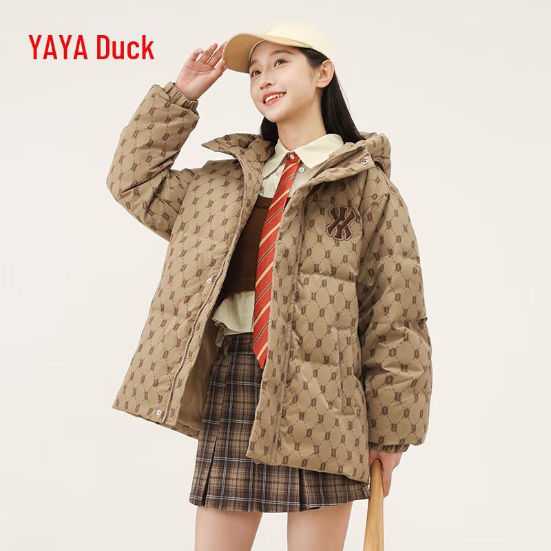 

Yaya Unisex Mid-Length Hooded Winter Down Jacket 160/80