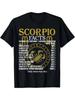 Scorpio Zodiac Sign Graphic Tee - Soft Cotton, Casual Fit for Men and Women, Perfe
