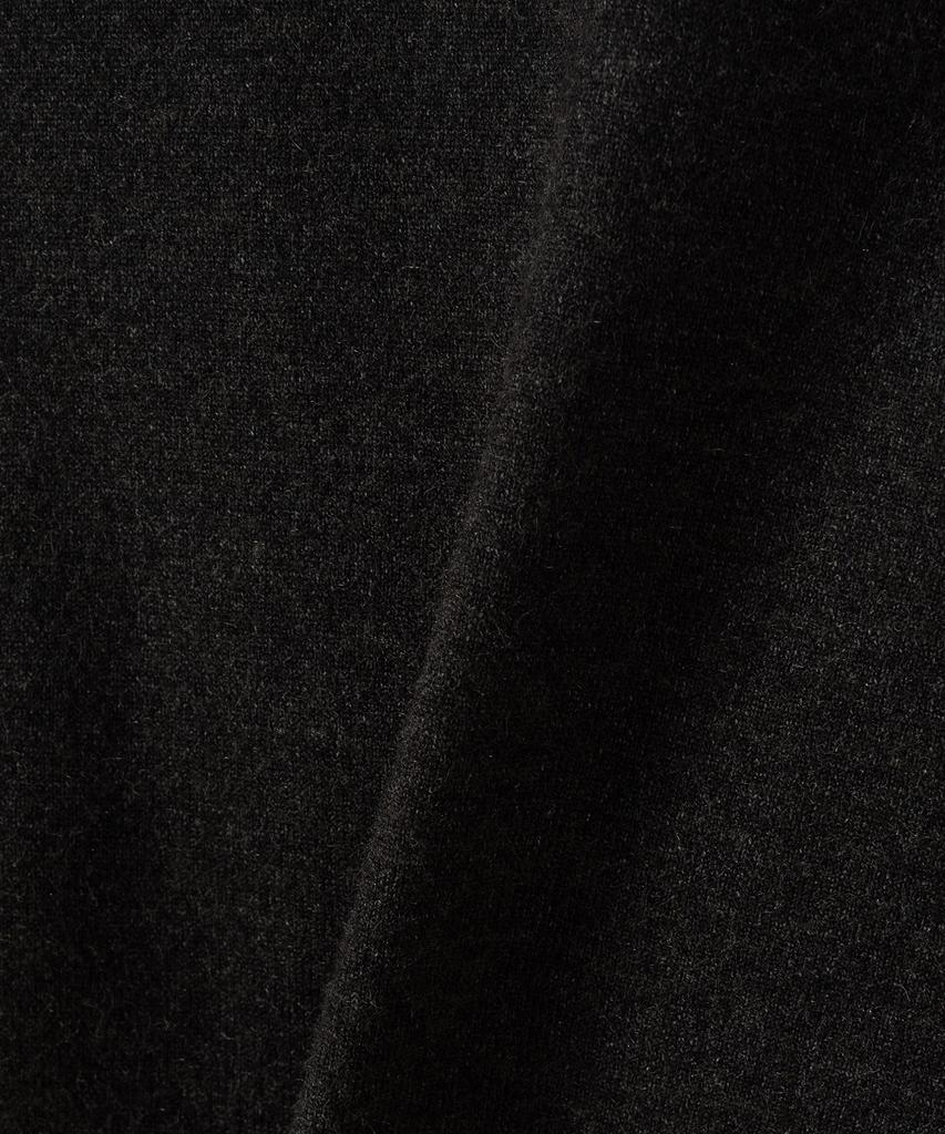 NONBLANK Washable Henley Neck Knit_Charcoal
