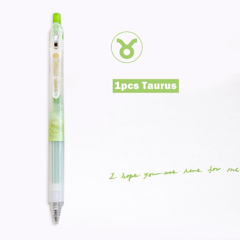 1 шт. Набор гелевых ручек со знаками зодиака Magic Clip 12 Constellation Juice Color Ink 0 — фото 10