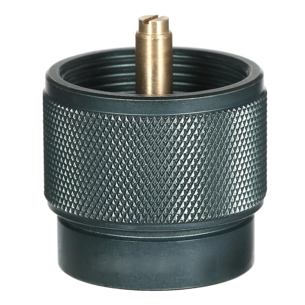 Camping Stove Adapter 1LB Propane Small Tank Input EN417 Lindal Valve Output