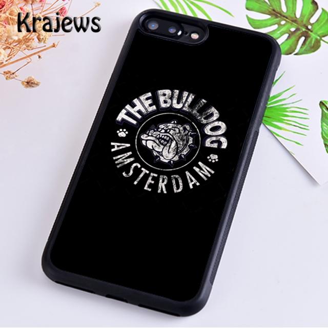Krajews Englische Bulldogge Herzschlag TPU Handyhülle Abdeckung Für iPhone 17 Air 16 15 14 plus 11 12 13 pro max Hülle Fundas