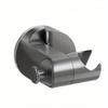 Black Suction Cup Shower Holder, No Drill Removable Wall Mount Bracket for Bathroom Handheld Shower Sprayer