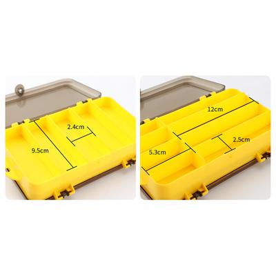 Outdoor Portable Storage Box Double-sided Fishing Lure Box Fish Hook Box Fishing Tackle Accessories