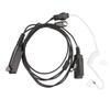 Acoustic Tube Headset Portable Clear Acoustic Tube Headphone 2 Way Radio Earpiece for Sepura STP8000 STP9000