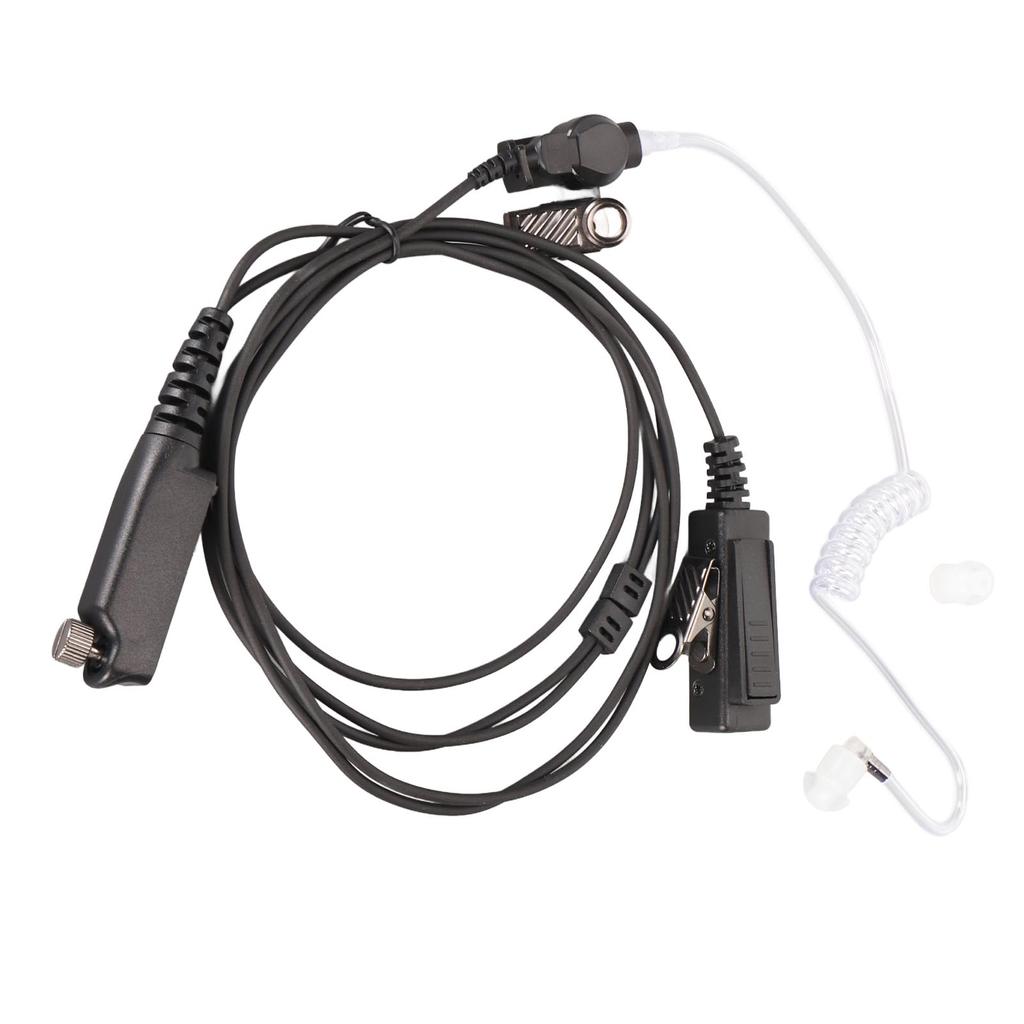 Acoustic Tube Headset Portable Clear Acoustic Tube Headphone 2 Way Radio Earpiece for Sepura STP8000 STP9000