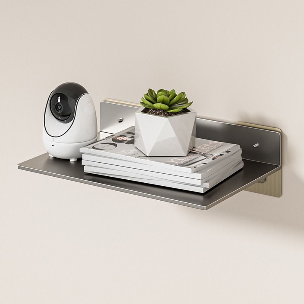 Non Perforated Projector Storage Bracket Carbon Steel Camera Placement Rack Remote Control